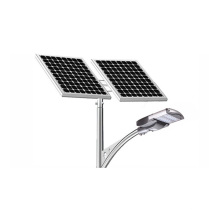 Sonnenenergie-Beleuchtungsanlage im Freien Solarleuchte 80W Straßenpanel-Lampe Pole-Außenbeleuchtung